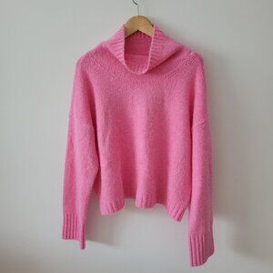 Pilcro Soft Pink Sweater-Large